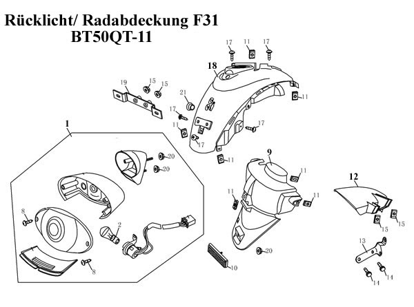 Small Fender Frame F32/11