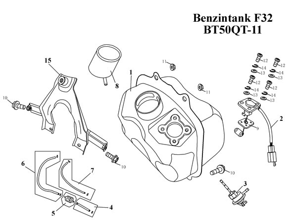 Fuel Transducer Assy BT49QT-11 F32/2