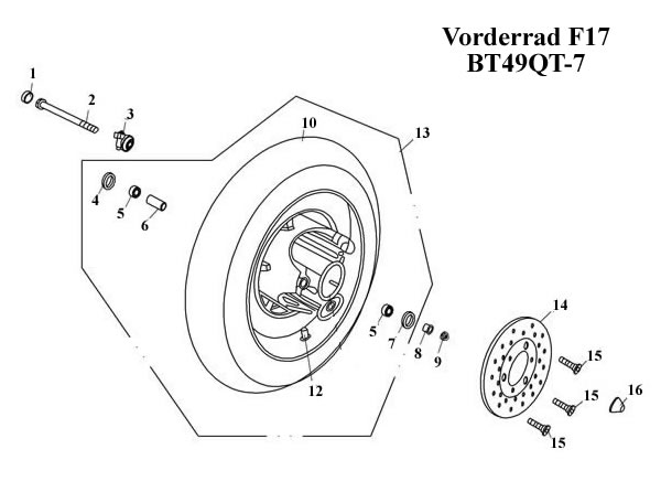 Bearing 6201 BT49QT-7 F17/5