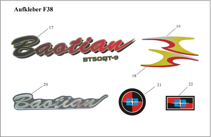 Marks assy F38